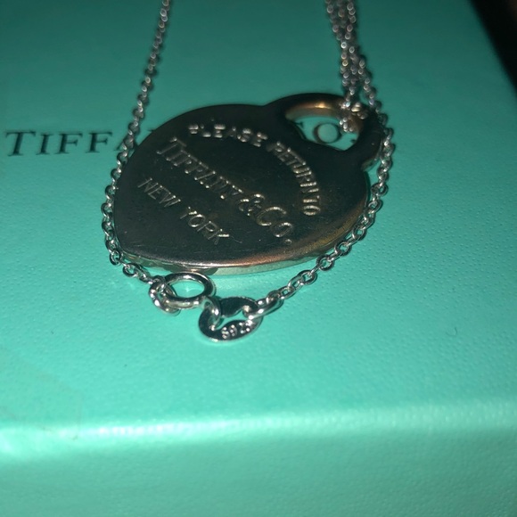 Tiffany & Co. Heart Pendant and Chain Necklace - Picture 3 of 4